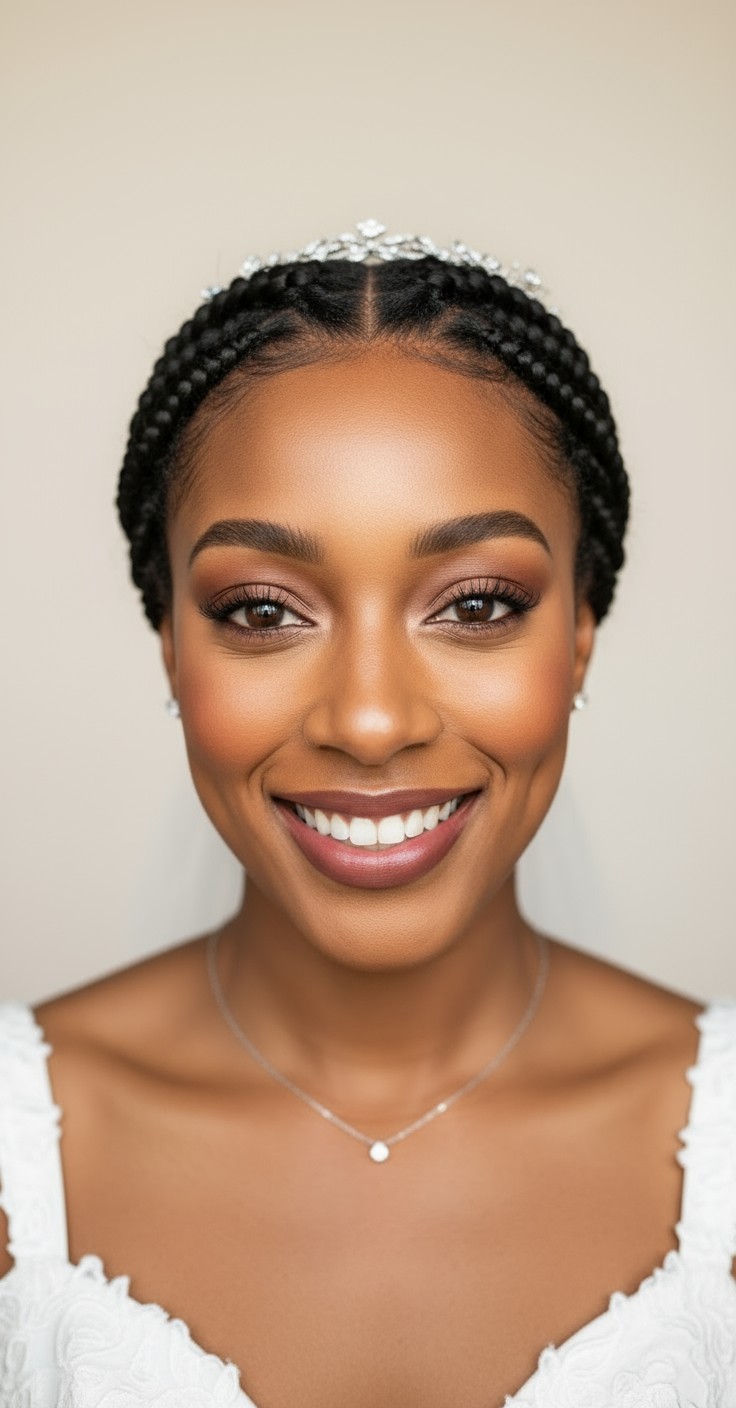 After Wedding Crown Hairstyle